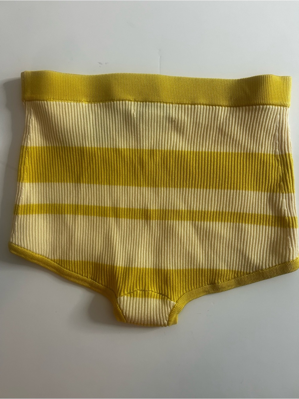 NWT H&M edition RIB-KNIT MINI SHORTS - Picture 8 of 8